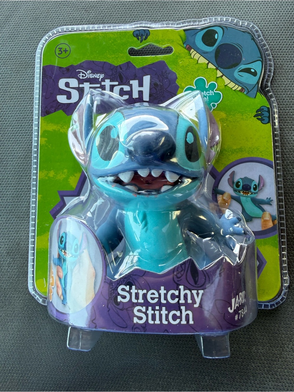 Disney Stretchy Stitch Figure - Light Blue and Teal